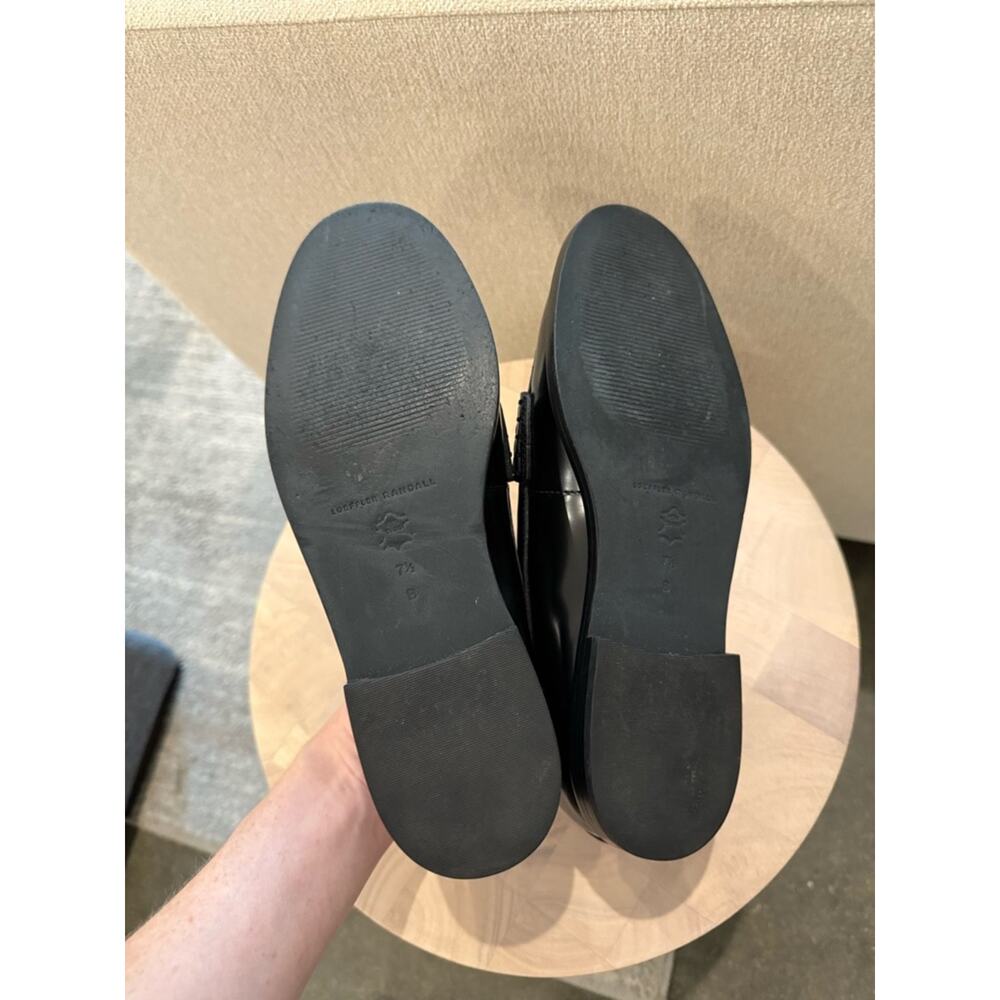 NEW Loeffler Randall Rachel Black Leather Loafers Size 7.5 - Picture 8 of 12